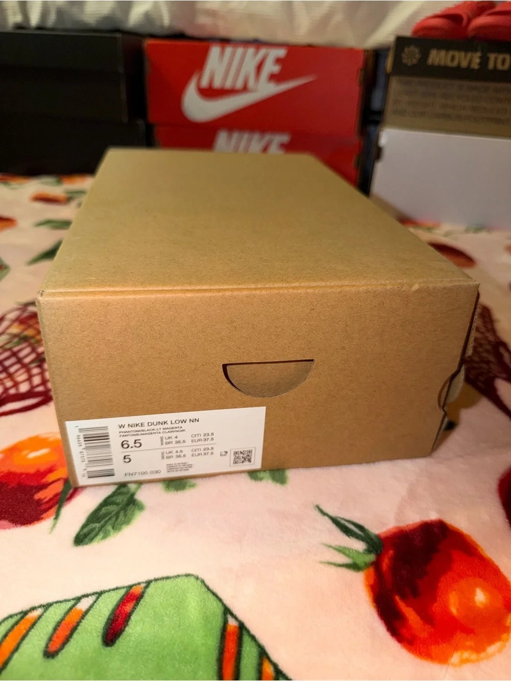 Nike Women's 6.5 Dunk Low Next Nature Floral Tapestry Like New Sneakers Shoes